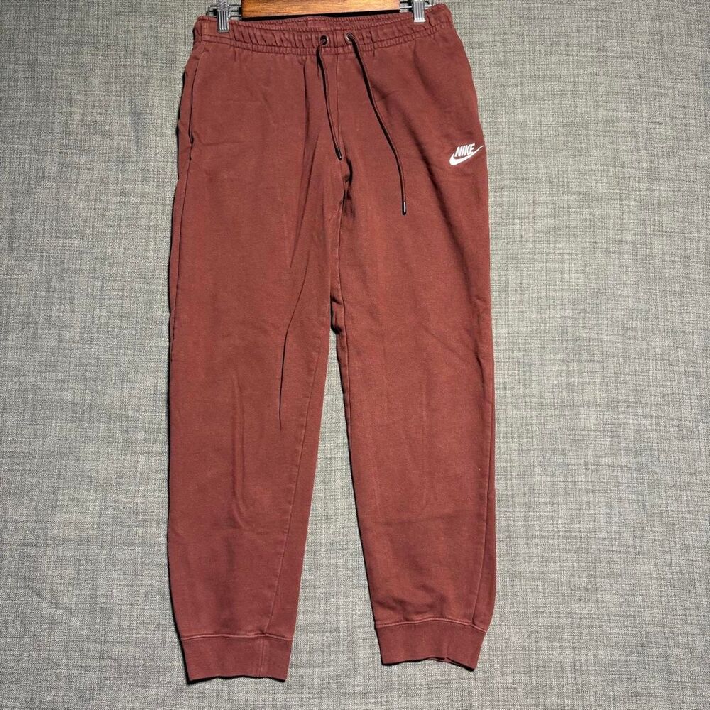 Womens Nike brown/red jogger comfort casual sweatpants size M